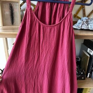 Caslon linen maxi dress